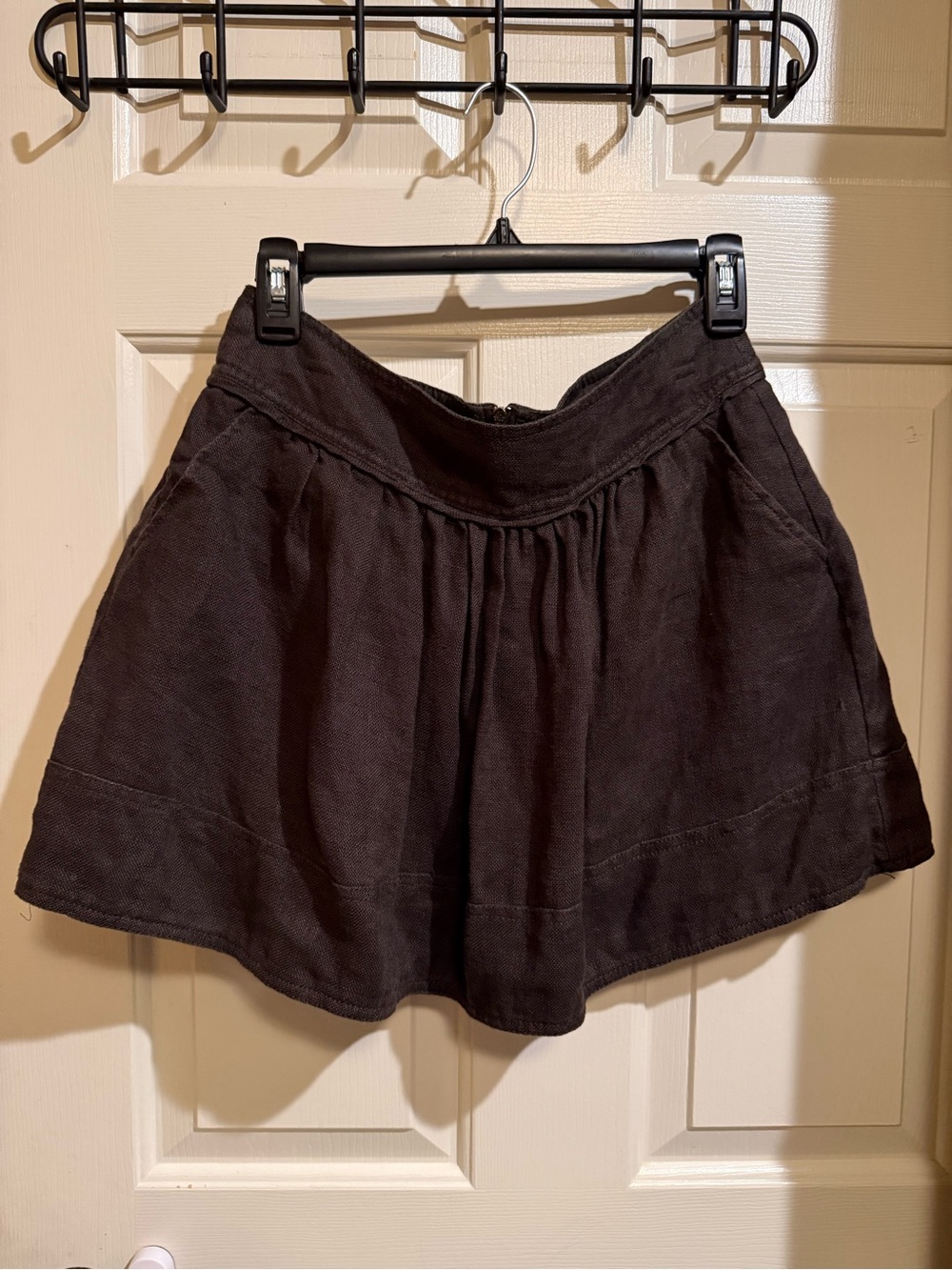 Zara Black Flared Skort